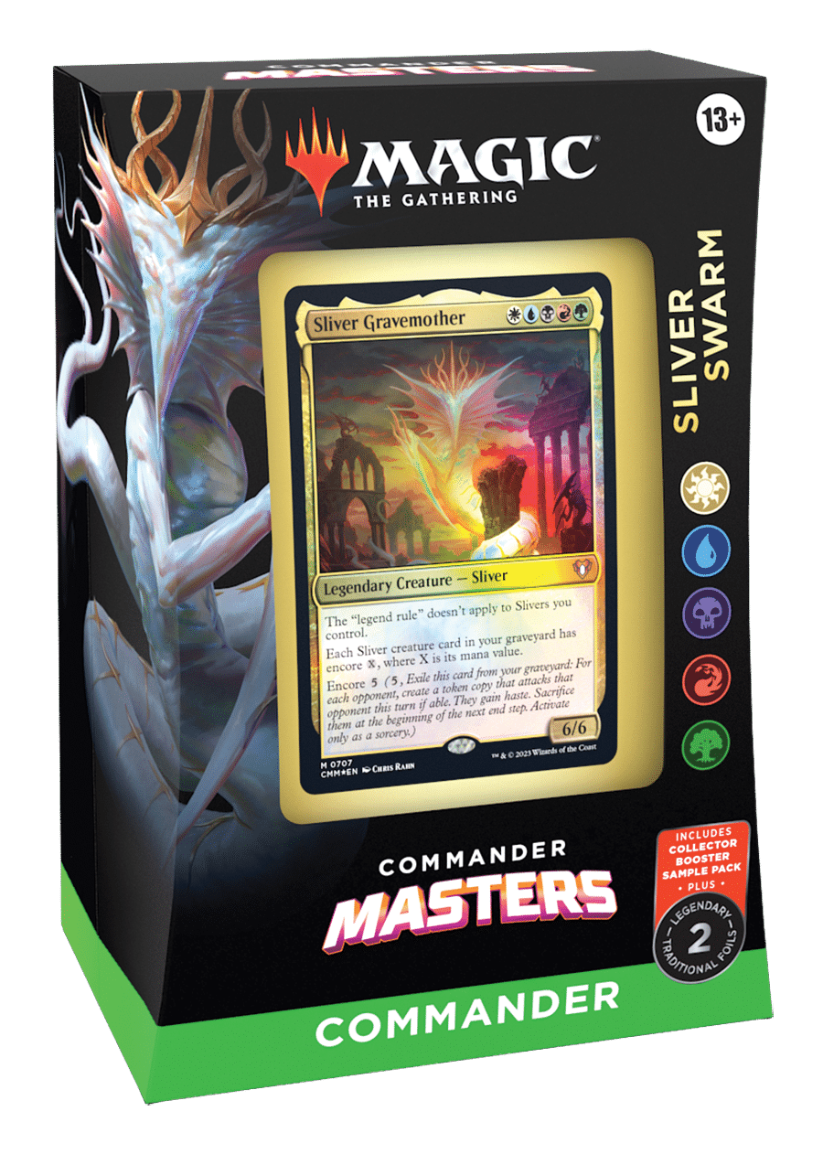 Commander Masters Sliver Swarm Commander Deck image 0